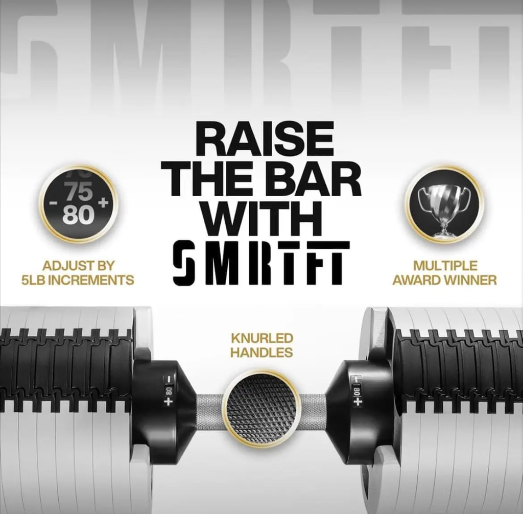 Adjustable Dumbbells Feel Real Like Traditional Dumbbells Highly Durable Best 2 Year Warranty