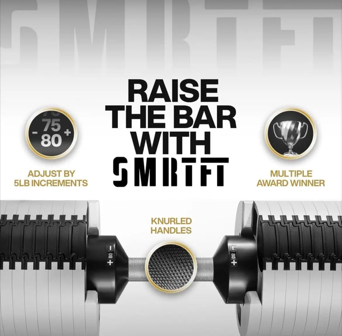 Adjustable Dumbbells Feel Real Like Traditional Dumbbells Highly Durable Best 2 Year Warranty