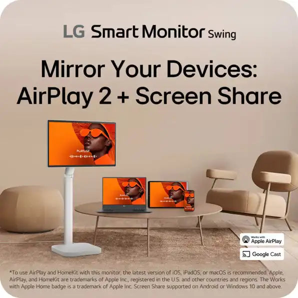 Smart 360-degree display-32inch