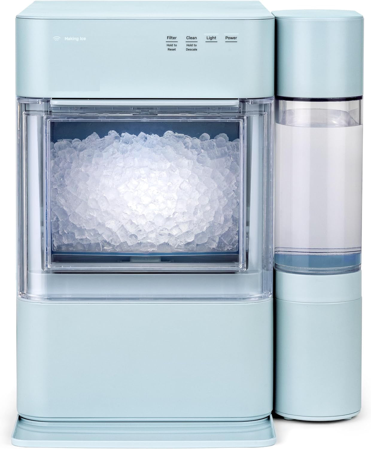 Pellet Ice Machine with WiFi & Smart Connected, Stainless Steel