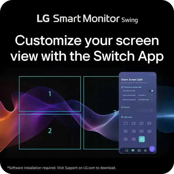 Smart 360-degree display-32inch